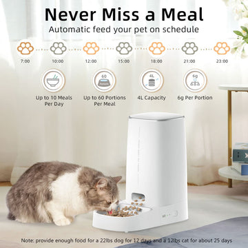 Automatic Smart Cat Feeder